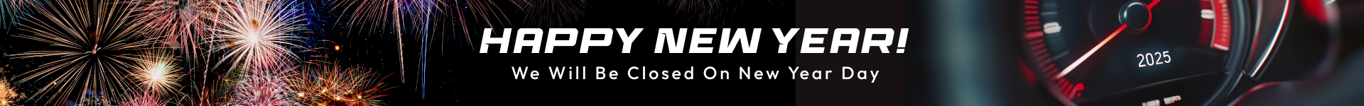 We will be closed on new year day | Waterloo Automotive